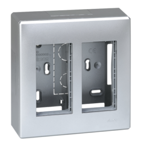 Obudowa natynkowa, SIMON 500, 2×S500, 4×K45, aluminium