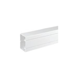 Kanał instalacyjny, CABLOPLUS, PVC, 90×55mm, IK07, Komory: 1, czysta biel